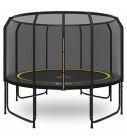 Magic Jump Fiber Black trampoline 366 cm met veiligheidsnet