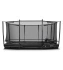Rechteckige Bodentrampolin North Legend 460x310 cm mit sicherheitsnetz
