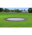 Flat to the ground Trampolin Primus Black 300 cm
