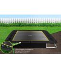 Flat to the ground Trampoline Rechthoekig Capital Play Black 335 x 244 cm