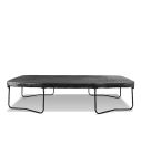 Rechthoekige Trampoline Afdekhoes Antraciet 460 x 310 cm North zwart
