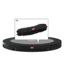Trampolin Randabdeckung Berg Favorit inground 380 cm Schwarz