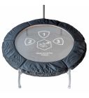Trampolin Randabdeckung Fitness Magic Circle Pro Schwarz 100 cm Rund