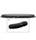 Trampolin Randabdeckung oval Berg Champion Grand inground 470x310 cm Grau