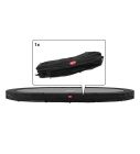 Trampolin Randabdeckung oval Berg Favorit Grand inground 520x345 cm Schwarz