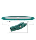 Trampolin Randabdeckung oval Berg Favorit Grand 520x345 cm Grün