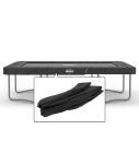 Rechteckige Trampoline Randabdeckung Berg Champion Ultim 330x220 cm Grau