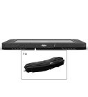 Rechteckige Trampoline Randabdeckung Berg Champion Ultim Inground 330x220 cm Grau