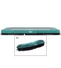 Rechteckige Trampoline Randabdeckung Berg Champion Ultim Inground 330x220 cm Grün