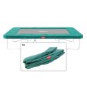 Rechteckige Trampoline Randabdeckung Berg Favorit Ultim 280x190 cm Grün