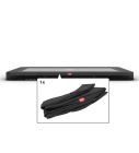 Rechteckige Trampoline Randabdeckung Berg Favorit Ultim Inground 410x250 cm Grau