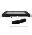 Rechteckige Trampoline Randabdeckung Berg Favorit Ultim Inground 280x190 cm Schwarz