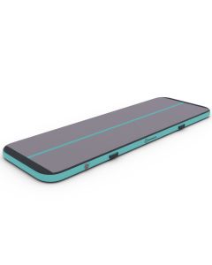 Airtrack 12spring 300x100x10 cm standaard Mintgroen/grijs