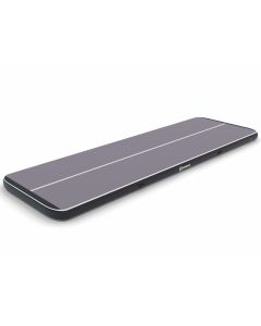 Airtrack 12spring 400x200x20 cm Plus Zwart/grijs