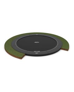 BERG FlatGround Trampoline Elite 330 grijs