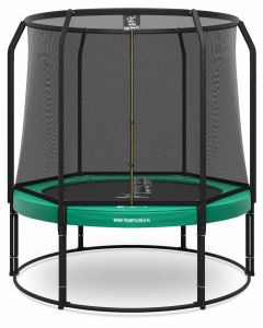 Magic Circle Pro Trampoline 251 cm Grün mit sicherheitsnetz