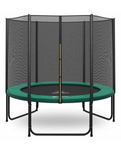 Magic Jump trampoline 251 met veiligheidsnet groen