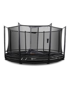 Bodentrampolin North Legend 430 cm mit sicherheitsnetz