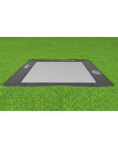 Flat to the ground Trampolin Rechteckig Primus Black 430 x 300 cm