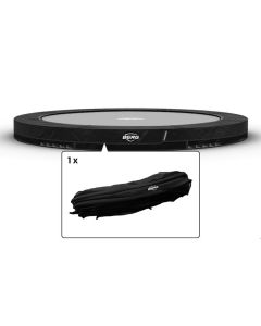 Trampoline Rand Berg Champion inground 330 cm Zwart