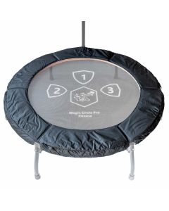 Trampolin Randabdeckung Fitness Magic Circle Pro Schwarz 125 cm Rund