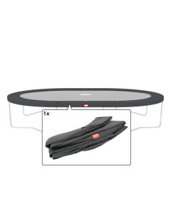 Trampolin Randabdeckung oval Berg Favorit Grand 520x345 cm Grau