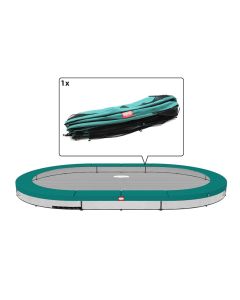 Trampolin Randabdeckung oval Berg Favorit Grand inground 520x345 cm Grün