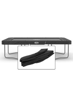 Rechteckige Trampoline Randabdeckung Berg Champion Ultim 330x220 cm Grau