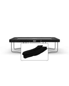 Rechteckige Trampoline Randabdeckung Berg Champion Ultim 330x220 cm Schwarz