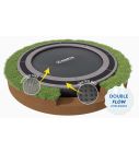 Flat to the Ground Trampolin North 305 cm Grau