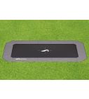 Flat to the ground Trampolin Rechteck Primus Plus Anthrazit 520 x 305 cm