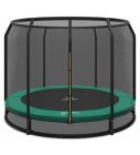 Bodentrampolin Magic Circle Pro 251 cm Grün mit Sicherheitsnetz