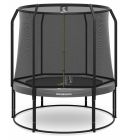 Magic Circle Pro Grau Trampoline 251 cm mit sicherheitsnetz