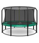 Magic Circle Pro Trampoline 427 cm Grün mit sicherheitsnetz