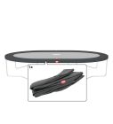 Trampolin Randabdeckung oval Berg Favorit Grand 520x345 cm Grau