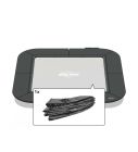 Quadrat Trampoline Randabdeckung FlatGround Berg Champion Ultim 200x200 Grau