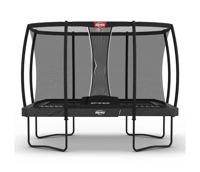 Berg Ultim Champion Rechteckige Trampolin 330x220 cm mit sicherheitsnetz deluxe
