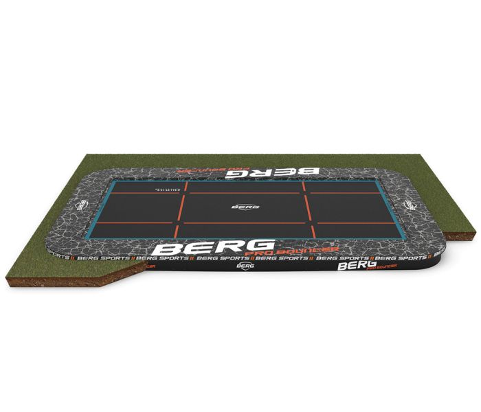 Berg Ultim Pro Bouncer Rechthoekige Flatground Trampoline 500x300 cm