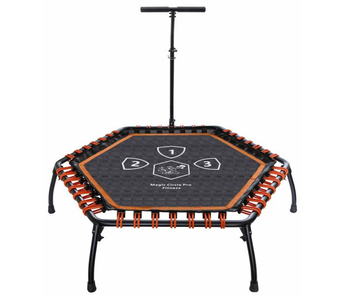 Fitness Trampolin Magic Circle Pro Hexagon 125 cm Orange