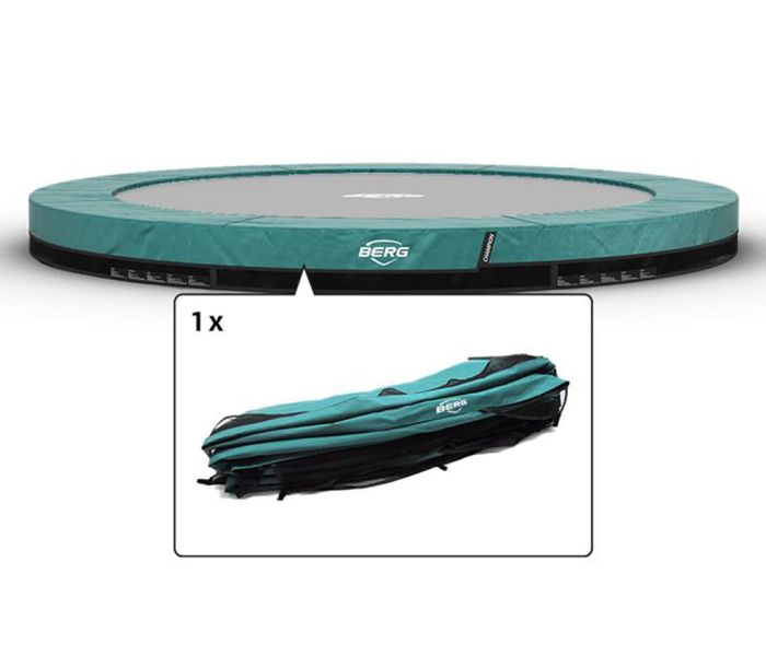 Trampoline Rand Berg Champion inground 427-430 cm Groen