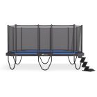 Rechteckige trampolin Akrobat XCITYX 430x305 cm mit Sicherheitsnetz