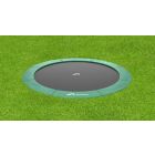 Flat to the ground Trampolin Akrobat Orbit 244 cm Grün