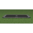 Flat to the ground Trampolin Rechteck Magic Circle Pro Grau 525x305 cm