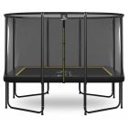 Magic Circle Pro Black Fiber Rechteckige Trampolin 214 x 305 cm mit sicherheitsnetz