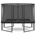 Magic Circle Pro Grau Fiber Rechteckige Trampolin 214 x 305 cm mit sicherheitsnetz