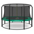 Magic Circle Pro Trampoline 427 cm Grün mit sicherheitsnetz