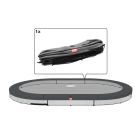 Trampolin Randabdeckung oval Berg Favorit Grand inground 520x345 cm Grau
