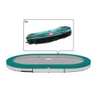 Trampolin Randabdeckung oval Berg Favorit Grand inground 520x345 cm Grün