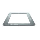 Rechteckige Trampoline Randabdeckung Flat to the Ground Akrobat Primus 330x250 cm Anthrazit
