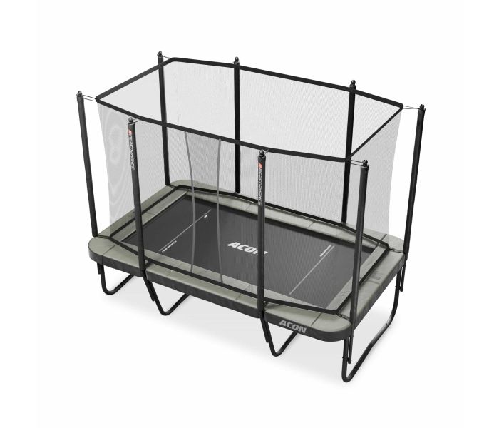 Acon Air Sport HD Rechthoekige Trampoline 410x260 cm met veiligheidsnet